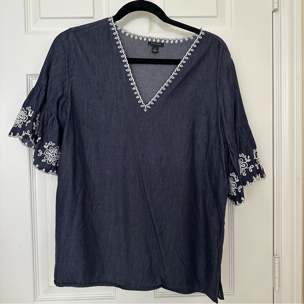 Ann Taylor denim top